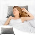 thumbnail image 7 of Savings Up to 65% off Pillow, InsCrazy Solid Color Brushed Pillowcase Comfortable Pillowcase, 7 of 7