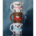 thumbnail image 3 of Fusion Layer 3D Polar Bear Ice Cream Pint Holder Mug Sleeve for Standard 16 oz Pints Reusable Freezer Friendly, 3 of 5