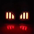 thumbnail image 5 of Rear Bumper Reflector Light for Jeep Wrangler JL 2018-2023 Rear Fog Light Turn Signal Brake Lights, 5 of 5