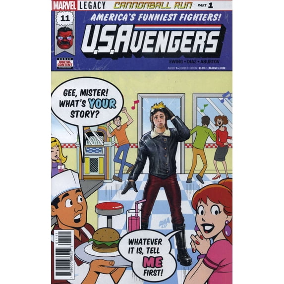 U.S.Avengers #11 VF ; Marvel Comic Book