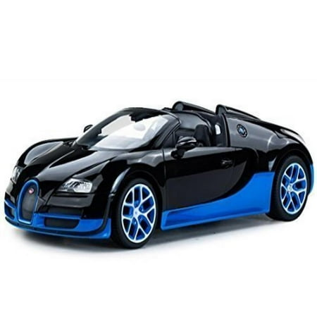 Radio Remote Control 1/14 Bugatti Veyron 16.4 Grand Sport Vitesse Licensed RC Model Car (Black