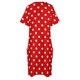 thumbnail image 4 of Elegante vestido de noche holgado de lunares blancos y rojos para mujer vestidos de lujo con bolsillos vestido de graduación de verano, 4 of 6