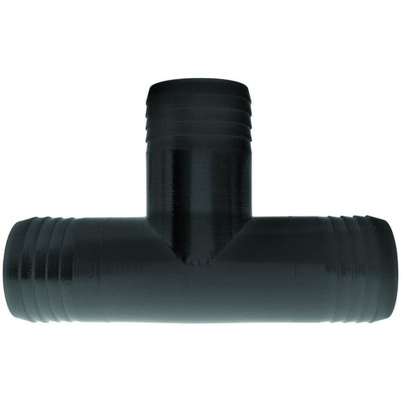 Adaptador de manguera Tee Green Leaf T 12 P 1/2 pulgada con púas de polipropileno