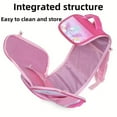 thumbnail image 4 of Children's backpack with adjustable shoulder straps, breathable mesh pockets, student backpack for kids,Kitty Pink, 4 of 7