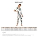 thumbnail image 5 of Pijamas de dos piezas para mujer, conjunto de pantalón superior de manga corta sedosa, cuello en V, botones, moda de verano, ropa de dormir, 5 of 5