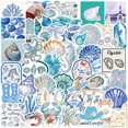 thumbnail image 1 of Pegatinas Coastal Cowgirl Ocean Aesthetic, de vinilo impermeable, 50 unidades, 1 of 2