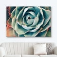 thumbnail image 2 of wall26 Canvas Print Wall Art Duotone Detail Green Red Succulent Cactus Nature Floral Photography Realism Botanical Wilderness Zen Rustic Colorful Decorative for Living Room, Bedroom, Office - 24&quot, 2 of 5