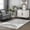 Light Gray, variant on nuLOOM Sena Modern Rainbow Area Rug, 4' 3" x 6', Sena Light Grey