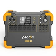 PECRON E2000LFP Portable Power Station 1920Wh Capacity 2000W AC Outlet Portable Solar Generator LiFePO4 Battery for Camping, Home Use, Emergency
