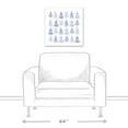 thumbnail image 3 of Creative Products Blue Christmas Trees 20x20 Canvas Wall Art, 3 of 3
