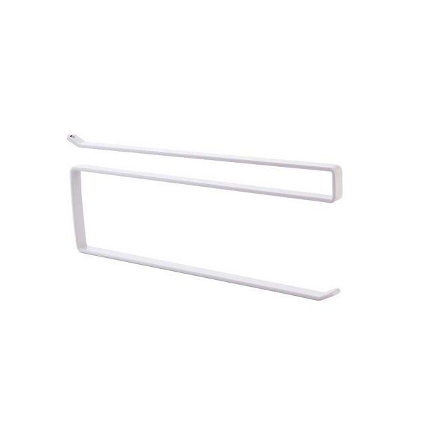 Kearding Toallero de acero inoxidable para baño, cocina, papel tisú, portarrollos, hogar, oficina, Hotel, baño, inodoro, estante de soporte Almacenamiento y organización del hogar Blanco Kearding HA068903-01