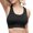 Black, variant on Sngxgn Womens Sports Bra Padded Low Impact Workout Yoga Bra(Black,M)
