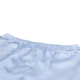 thumbnail image 3 of Femmes Pyjama 2 Pcs Manches Longues Poignets en Plumes Blouse Shorts, 3 of 4