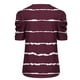 thumbnail image 5 of Blusas de Manga Corta para las Mujeres, Blusa de Camiseta Suelta Casual Hecha de Tela Cómoda para Todo el Uso Diario de Temporada, Blusas para las Mujeres Casual, 5 of 5