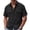 Black, variant on Mens Short Sleeve Sun UV Protection Button Down Shirt with Double Pocket Cooling Quick Dry Fishing Shirts for Travel Outdoor Camping Hiking UPF 50+ Big and Tall Size M-5XL Beige