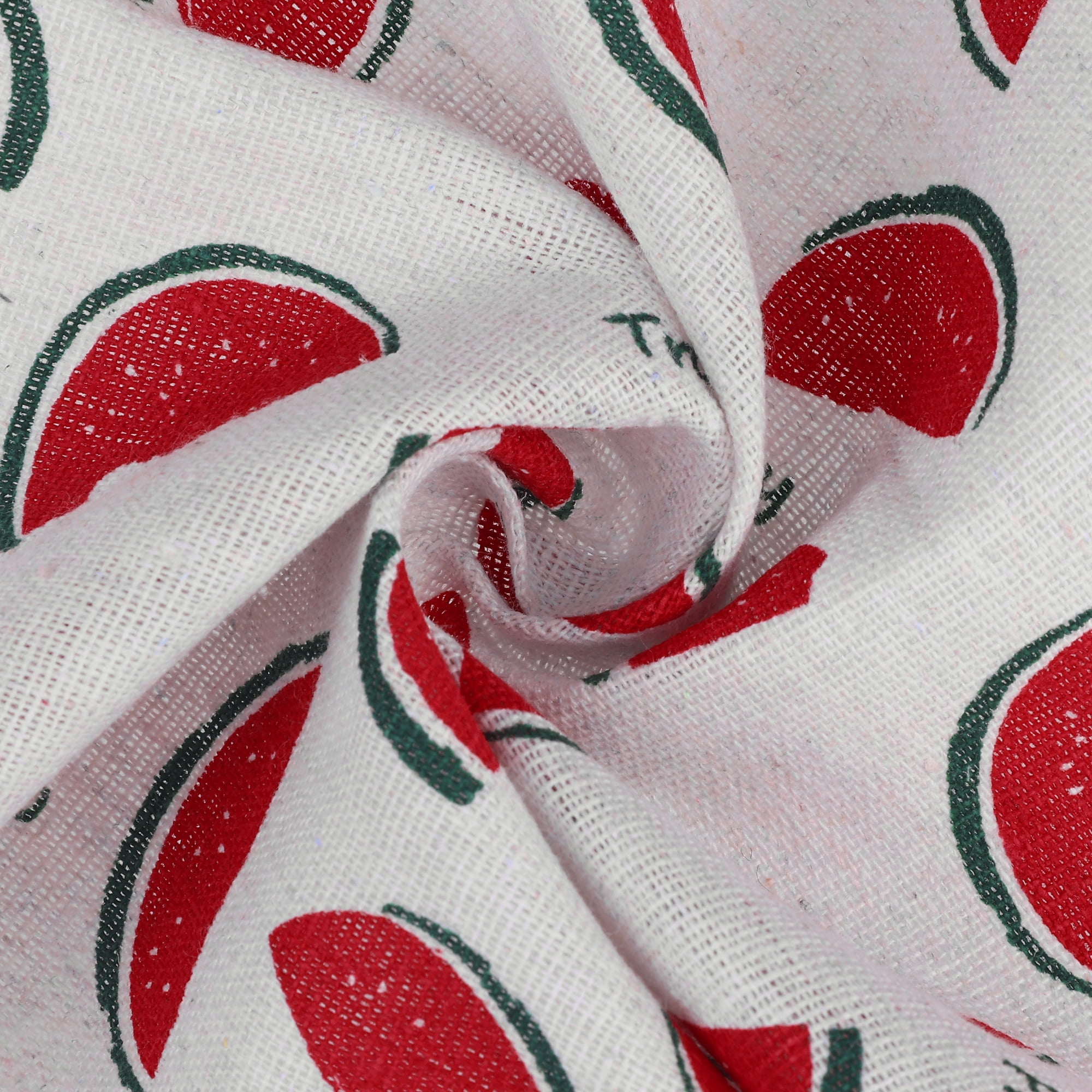 Unique Bargains Rectangle Wrinkle Resistant Washable Polyester Tablecloth Watermelon 55x71 Inch