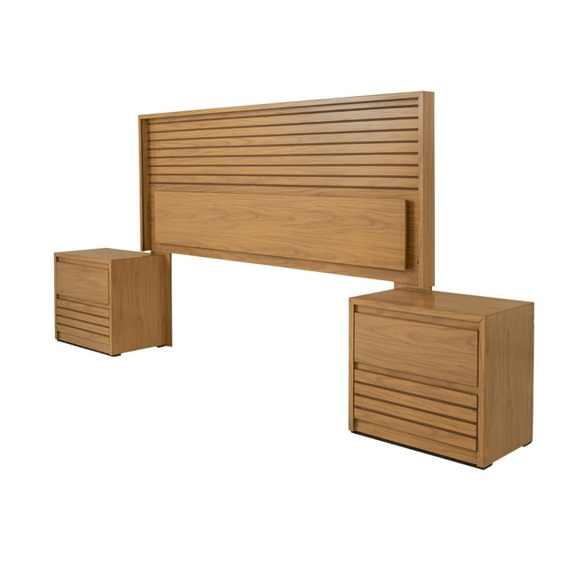 Recamara KS 3 Piezas Liora Natural - Kessa Muebles