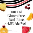 thumbnail image 5 of NUTRL Vodka Hard Seltzer Fruit Variety, Gluten Free, 8 pack, 12 fl oz Aluminum Cans, 4.5% ABV, 5 of 9