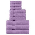 thumbnail image 2 of BNM Egyptian Cotton Luxury 9 Piece Towel Set, Royal Purple, 2 of 5