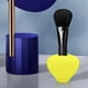 thumbnail image 3 of Porta brochas de maquillaje a prueba de polvo y reutilizable para amantes del maquillaje. Tapas protectoras para el hogar. Amarillo, 3 of 8
