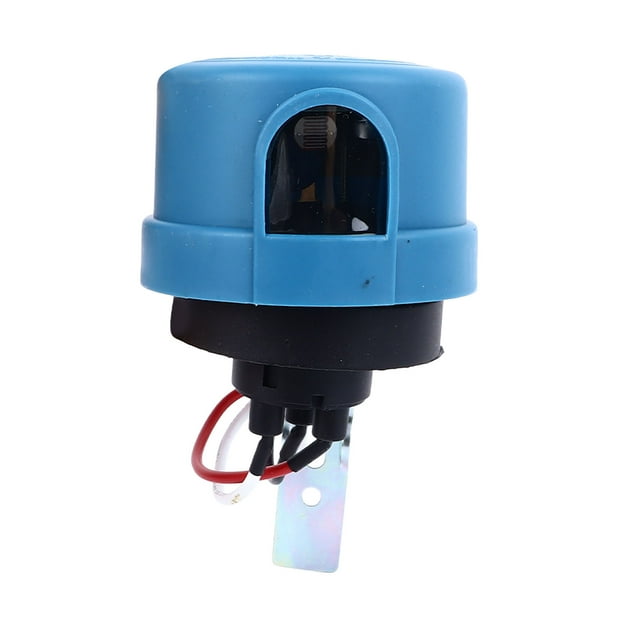 Interruptor de control de luz con base para farola, sensor fotocontrolador para iluminación de paisajes exteriores, 105-305 V