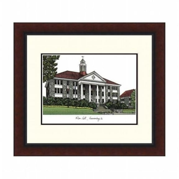 Campusimages VA994LR James Madison University Legacy Alumnus Framed Lithograph