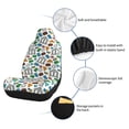 thumbnail image 6 of Honeii Art Of Livings for Car Seat Covers Full Set, Seat Covers for Cars, Car Seat Protector Waterproof, Leather Car Seat Cushion-1, 6 of 9