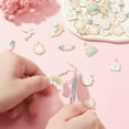thumbnail image 4 of U8MO 40x Pink Windmill Lollipop Envelope Rainbow Charms Pendants for Jewelry Making, 4 of 6