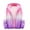 #0193-Pink, variant on Womens Gradient Color Windbreakers Hooded Zip Up Lightweight Jackets Casual Outdoor Windproof Outerwear Summer Beach Vacation Wear Gift