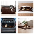 thumbnail image 6 of PETMAKER Dog Bed for Large Pets - Plush Couch Covers for Dogs (Brown), 6 of 11