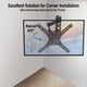 thumbnail image 4 of MOUNTUP Soporte de pared para TV de movimiento completo para la mayoría de televisores de 26 a 50 pulgadas, Max VESA 300x300 mm Soporte de pared para TV con ajuste de nivel de extensión inclinable gir, 4 of 5