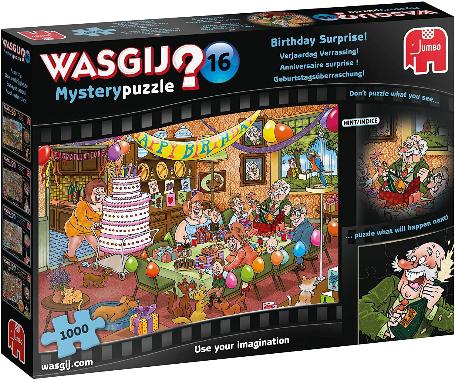 Wasgij 1000 Pieces Bingo Blunder! Mystery 19 Brand New and Sealed Jigsaw Puzzle