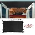 thumbnail image 6 of YWMJZEU RV Rear Barn Door Awning Cover with 4 Windproof Straps for Ford Transit 180x114cm, 6 of 9
