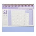 thumbnail image 4 of ibasenice Lavender Daily Desk Calendar with Thick Paper, Spiral Bound Planner for Office and Home Organization, 4 of 8