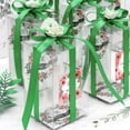 thumbnail image 2 of 1.5cm*22m green color Satin Ribbon, Solid Fabric Ribbon Roll for Flower Bouquets,Wedding, Handmade Crafts,Gift Wrap Ribbons, 2 of 3