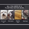thumbnail image 5 of Bebedero para perros, cuenco para perros sin salpicaduras, bebedero para perros sin derrames, alimentador lento, cuenco para perros, dispensador de agua antideslizante para mascotas, 5 of 5