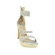 thumbnail image 1 of Sandalia de vestir Tacones Mujer Sintetico Plata Leon 444450, 1 of 4