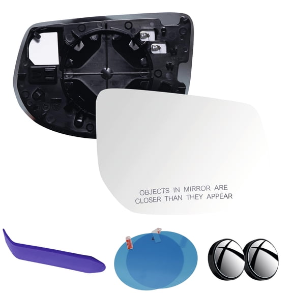 Passenger Side Mirror Glass Compatible with Cadillac XTS 2013-2019