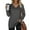 Dark Gray, variant on Cyinyin Womens Long Sleeve Tops Womens Basic T-Shirts Long Sleeve Curved Hem Summer Tops Fitted Tees Clothing Women Tops Green L
