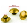 thumbnail image 3 of Mad Hornets Universal Hex Socket Bolt Screw Nut Head Cover Cap M6 6MM Motorcycle Gold, 3 of 3