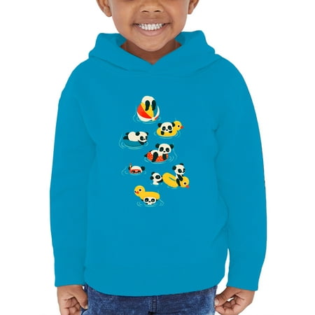 

Image Conscious Panda Vacation Hoodie Toddler -Jay Fleck Designs Unisex Casual Fit