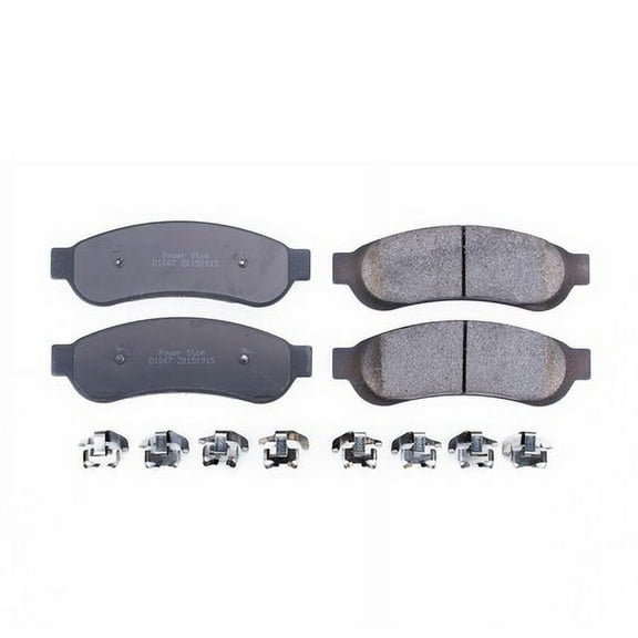 PowerStop 17-1067 Disc Brake Pad Set Ford Disc Brake Pad Set - Rear