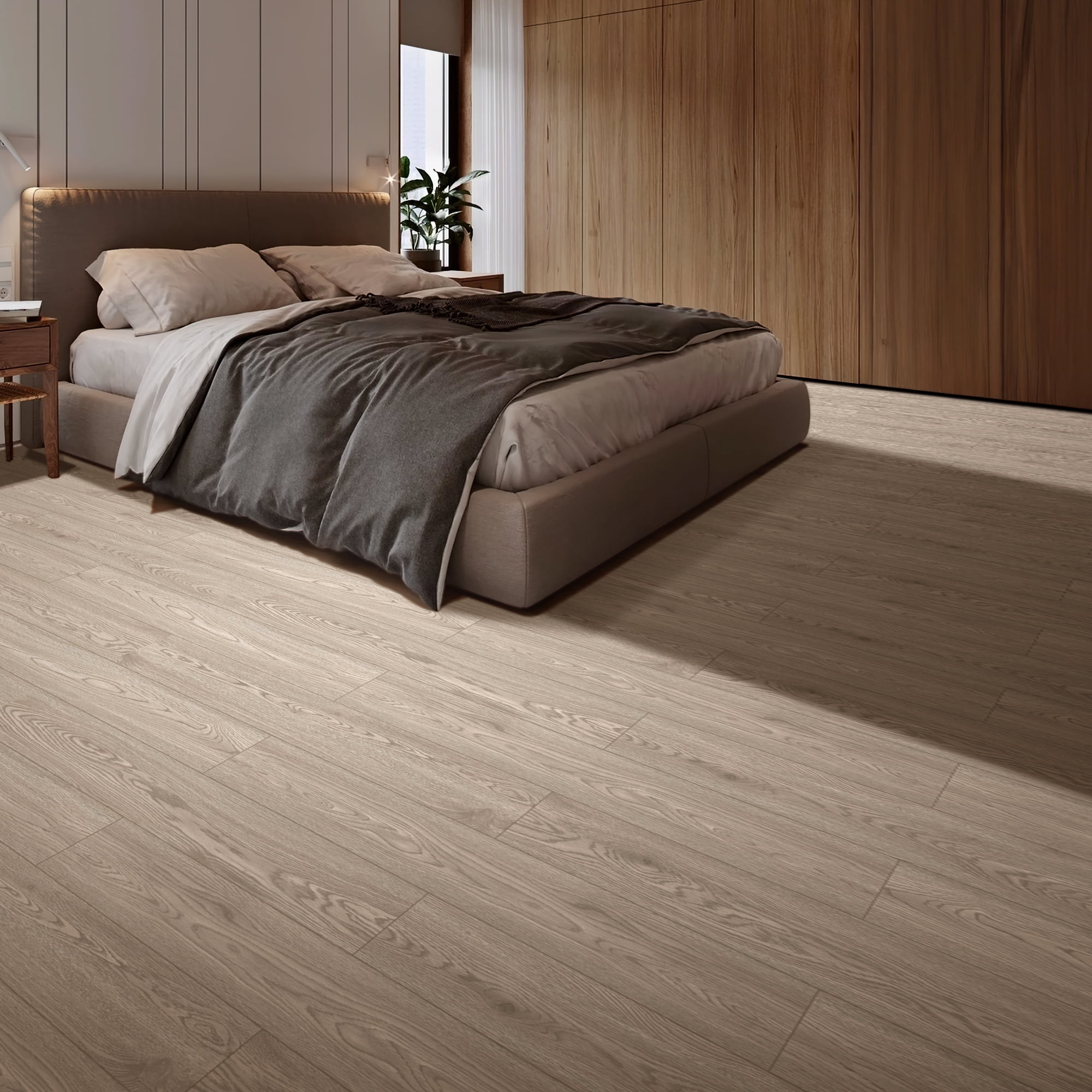 Art3d 48''x7.2'' 10Pcs Interlocking Luxury Vinyl Flooring Tile, SPC Rigid Core Wood-Look Floor Plank,24 Sq.ft.
