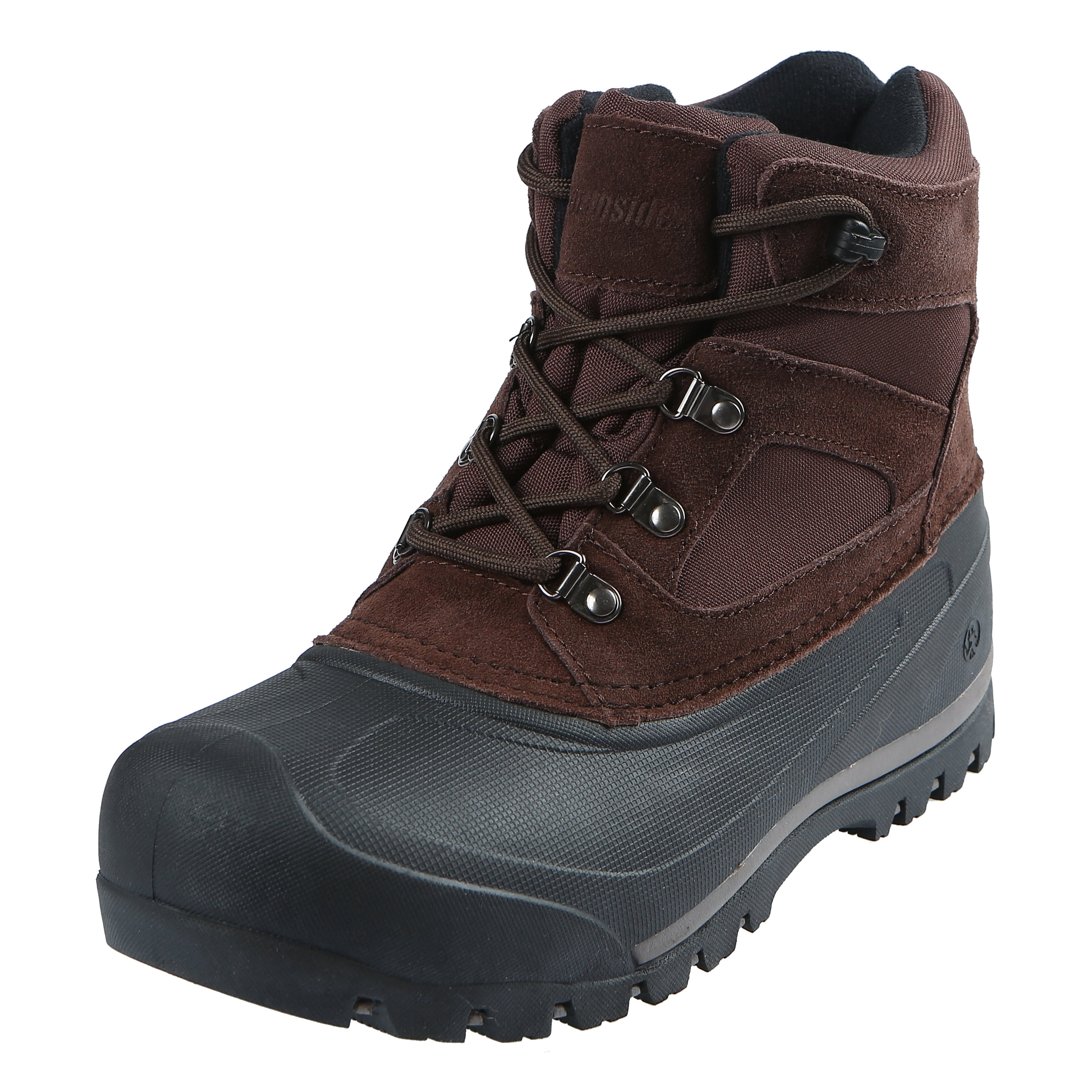 Northside Men's Tundra 200 Gram Insulated Leather Winter Snow Boot