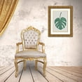 thumbnail image 3 of 1x Studio II 24x32 Gold Ornate Wood Framed with Double Matting Museum Art Print Titled - Monstera Aqua 05, 3 of 4