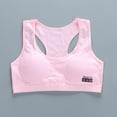 thumbnail image 2 of 1pc Girls Bra Teen Underwear Vest Puberty Sport Training Bra Breathable No Trace Bras for Teen Girl 8-12Y, 2 of 7