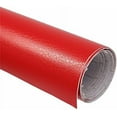 thumbnail image 1 of HUGFEGWE 15050cm Car Leather Textured Vinyl Wrap Sticker Decal Sheet Film - Red U2536-26893, 1 of 4