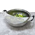 thumbnail image 2 of 1pc Stainless Steel Pot Strainer, Pasta Strainer, Colander, Pasta Strainer With Handle For Different Pot Pan, Kitchen Tool, 2 of 4