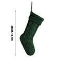 thumbnail image 3 of Viflosae Personalized Christmas Stockings Knitted Christmas Socks Wool Gift Bag Candy Decoration Bag Large Hanging Socks Christmas Supplies Stocking Stuffers for Women, 3 of 6