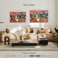 thumbnail image 4 of Elephant Stock Spanish Still Life Wall Art - Horizontal Canvas Wall Art - Living Room Wall Decor - Floral And Botanical Canvas - Red And Pink Decor By Henri Matisse - 45" x 30", 4 of 8